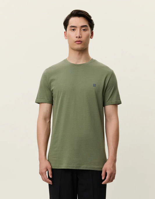 Antique White טי שירט קצרה לגברים Norregaard Contrast LES DEUX