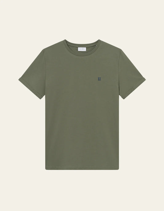 Dim Gray טי שירט קצרה לגברים Norregaard Contrast LES DEUX