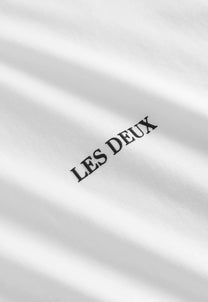 Light Gray טי שירט קצרה לגברים Lens LES DEUX