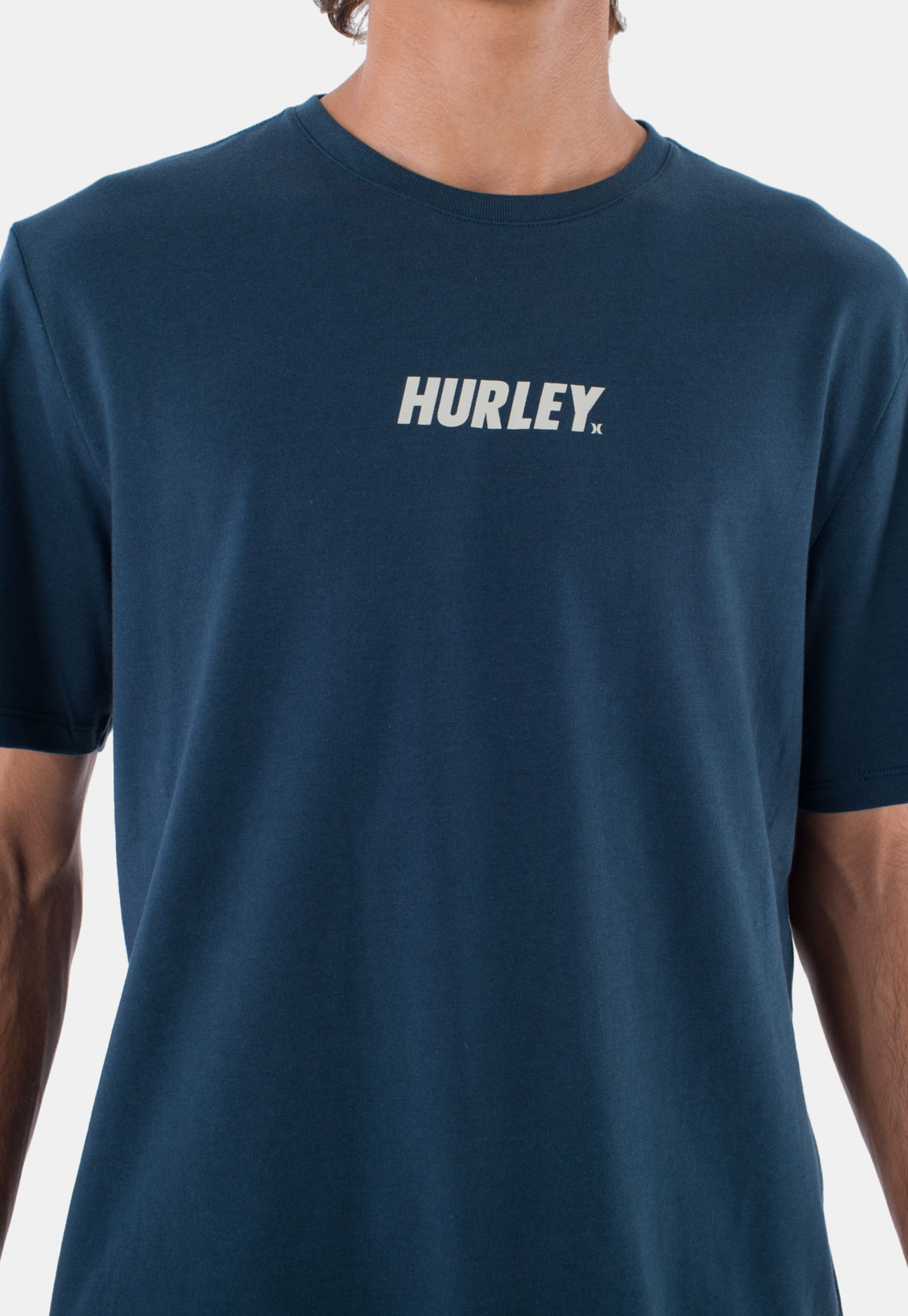 Dark Slate Gray טי שירט קצרה לגברים Explr HURLEY