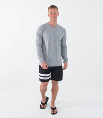 Lavender טי שירט ארוכה לגברים Hybrid HURLEY
