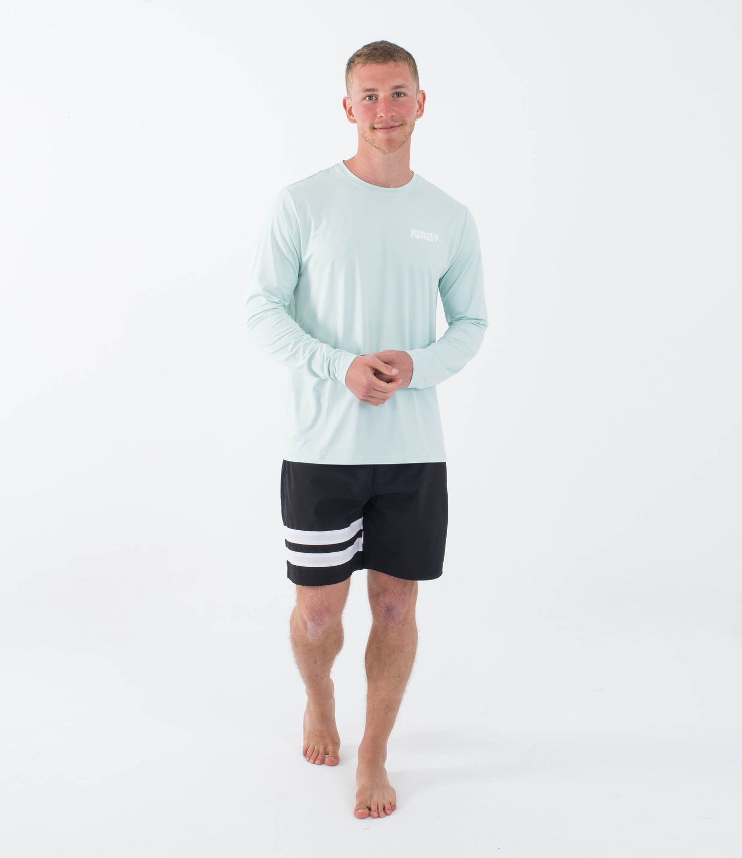 Lavender טי שירט ארוכה לגברים Hybrid HURLEY