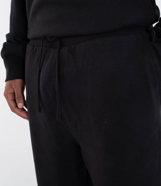 Black מכנסי טרנינג לגברים Low Tide HURLEY