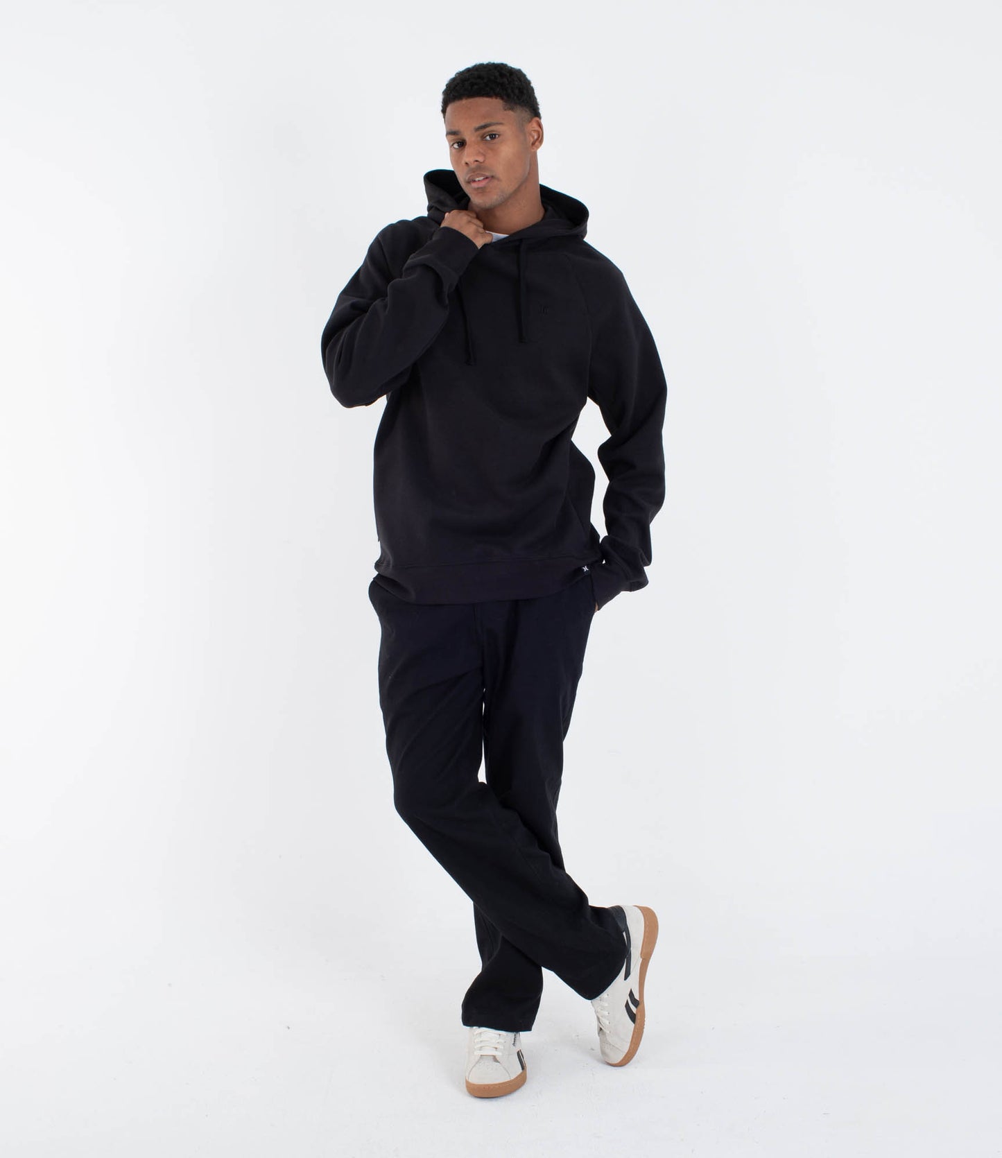 White Smoke קפוצ'ון לגברים Low Tide HURLEY