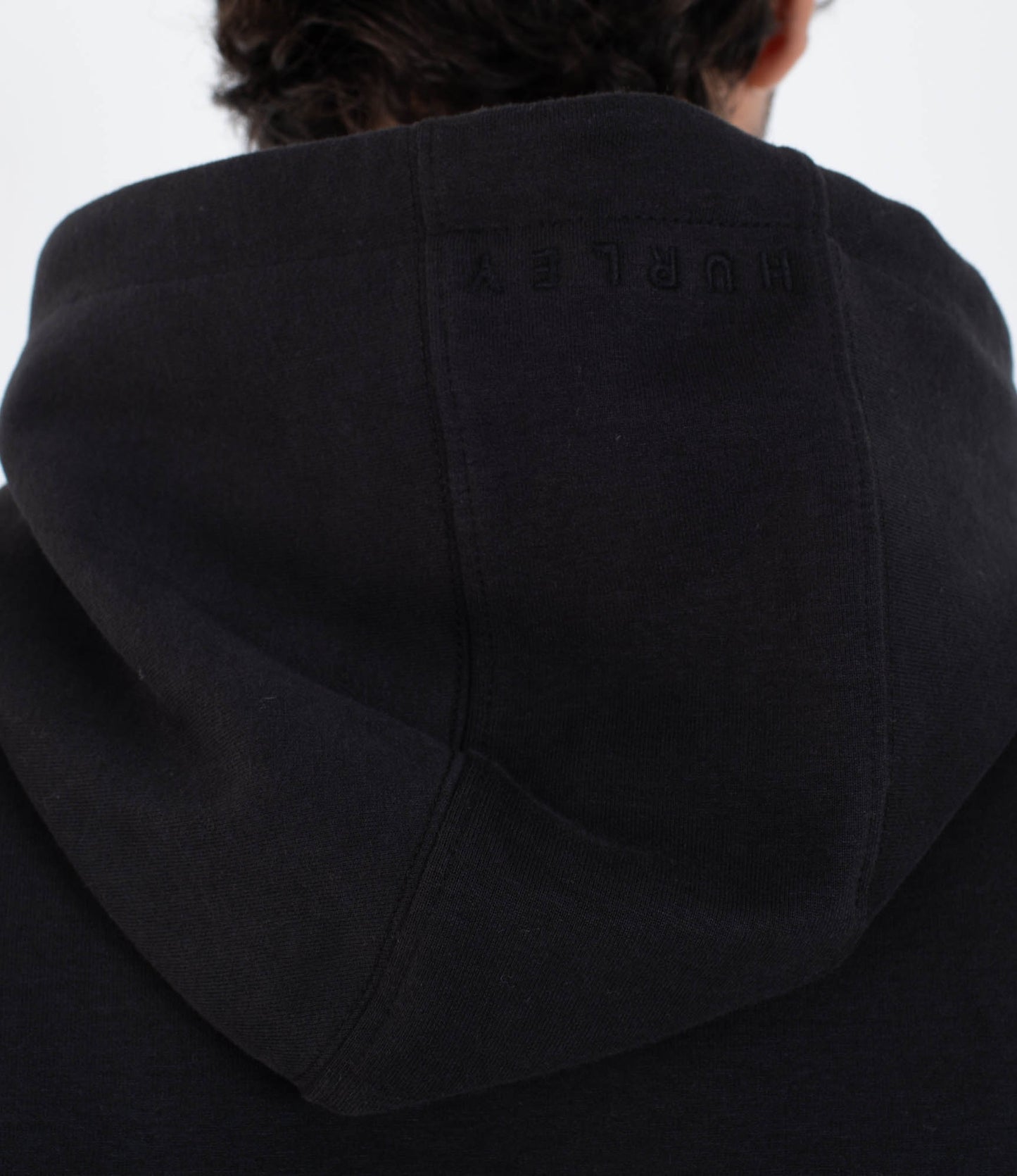 Black קפוצ'ון לגברים Low Tide HURLEY