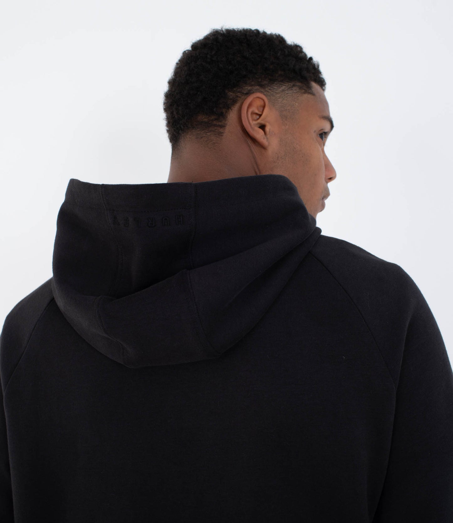 Black קפוצ'ון לגברים Low Tide HURLEY