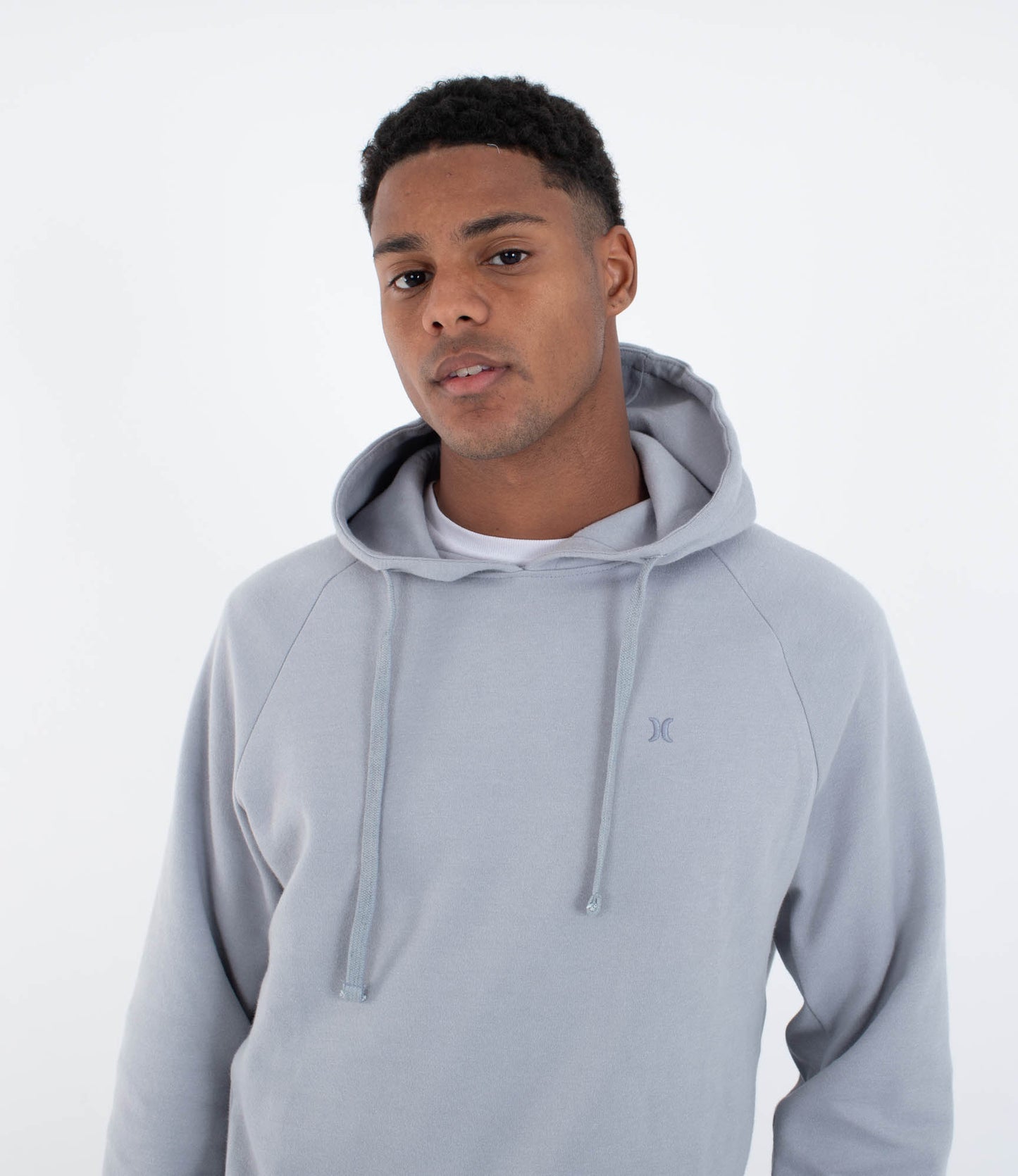 Light Gray קפוצ'ון לגברים Low Tide HURLEY