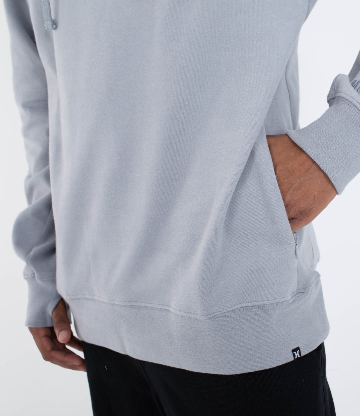 Gray קפוצ'ון לגברים Low Tide HURLEY