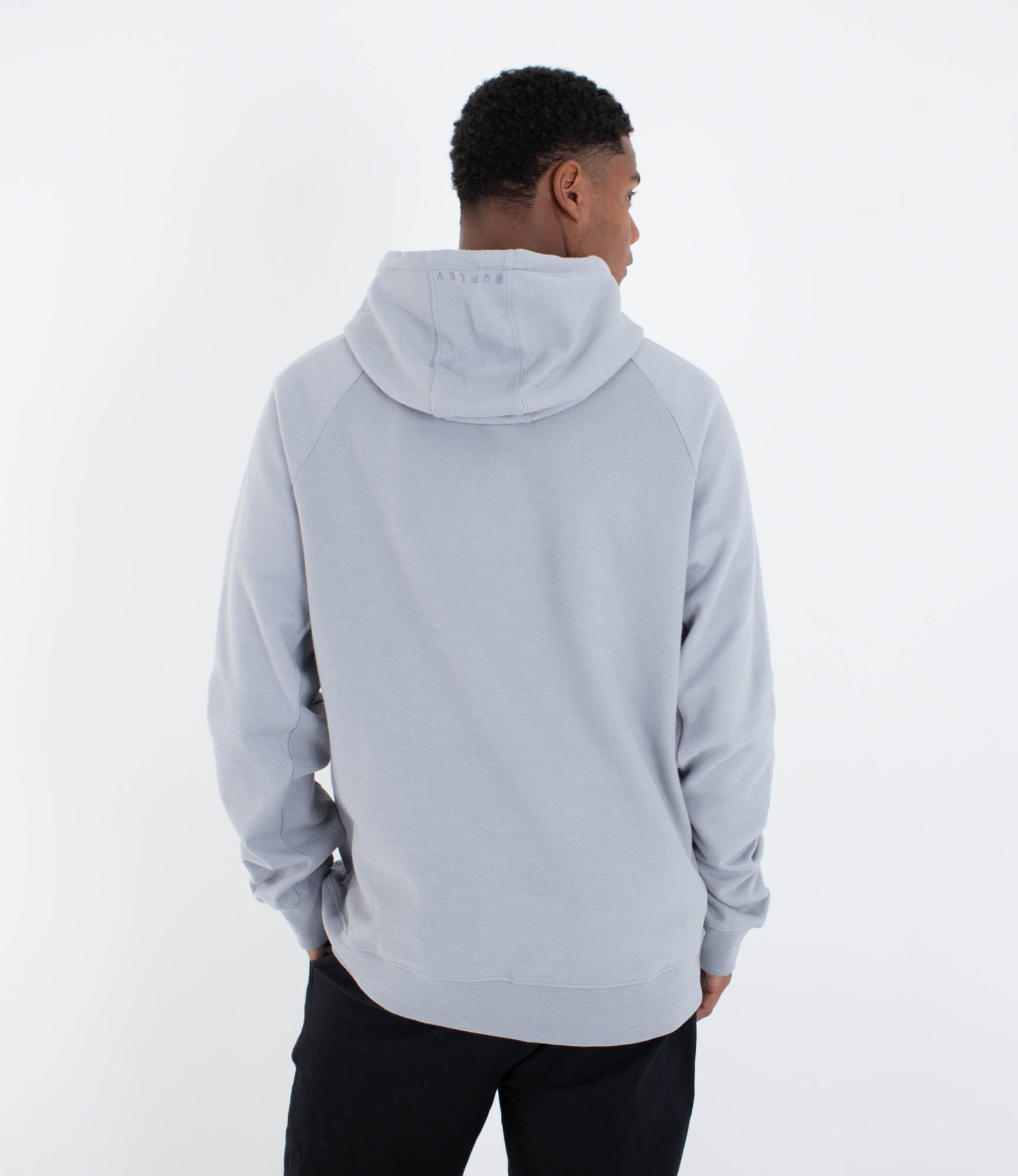 Light Gray קפוצ'ון לגברים Low Tide HURLEY