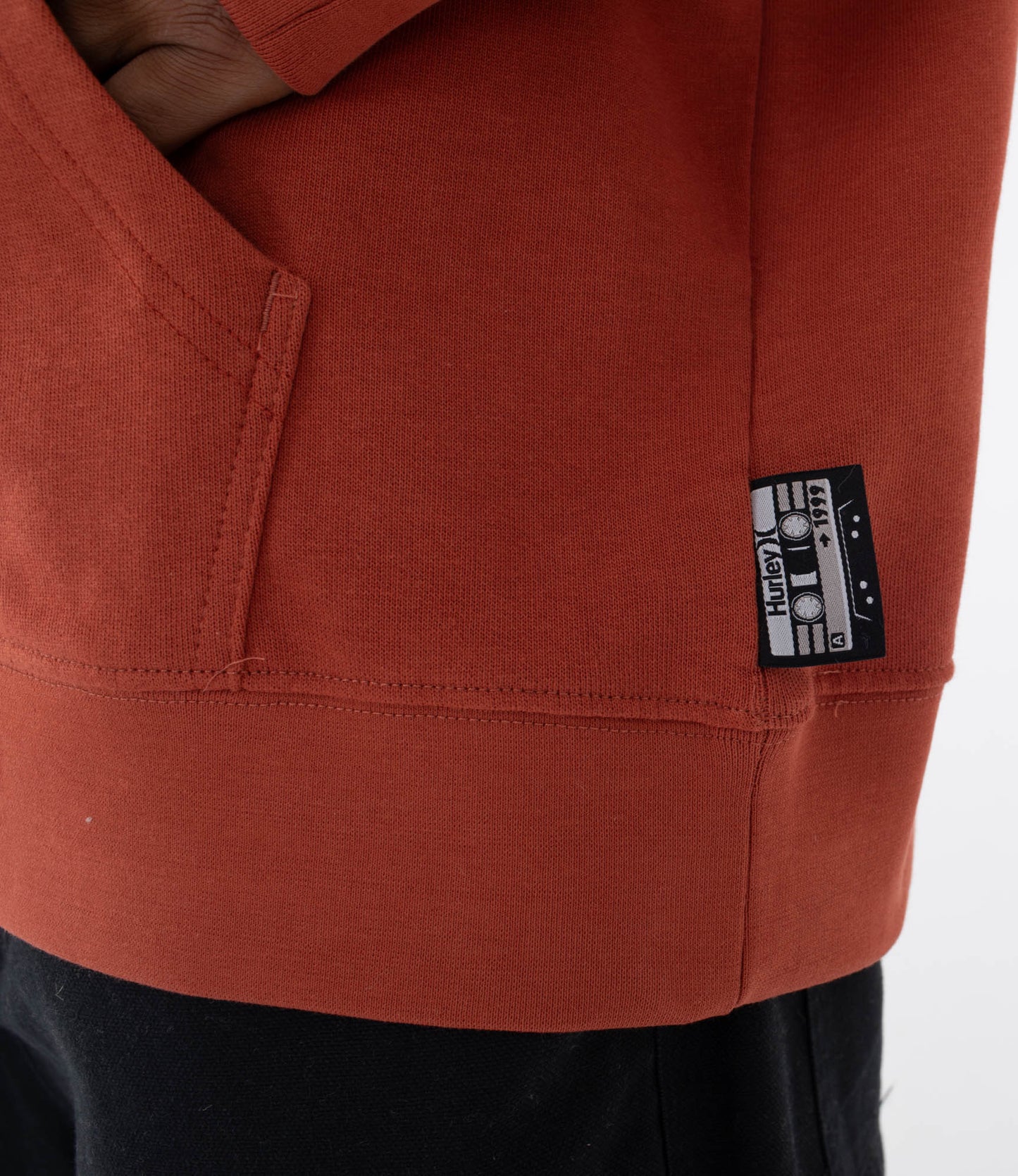 Saddle Brown קפוצ'ון לגברים Sider HURLEY