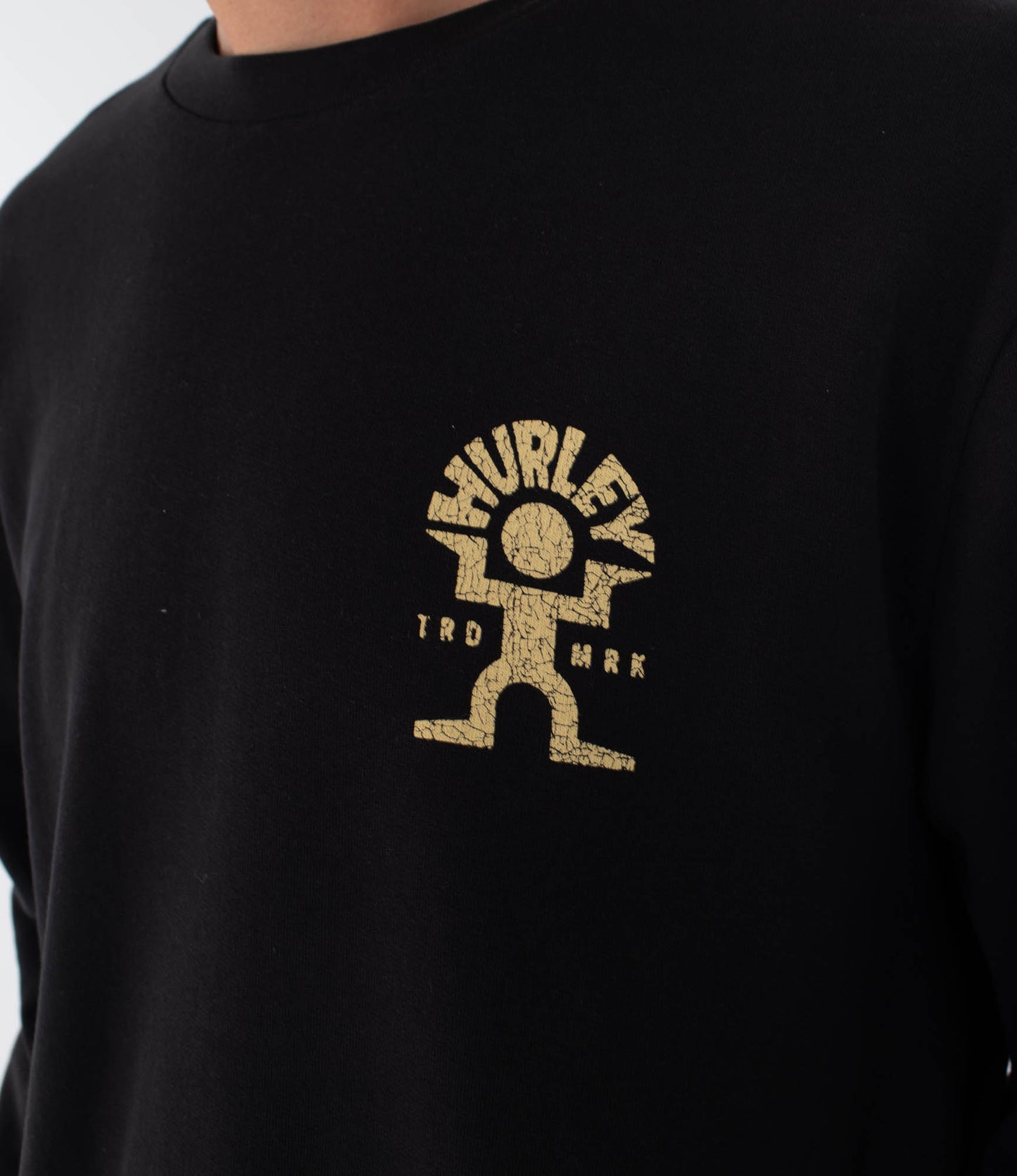 Black סווטשירט לגברים Dancer HURLEY