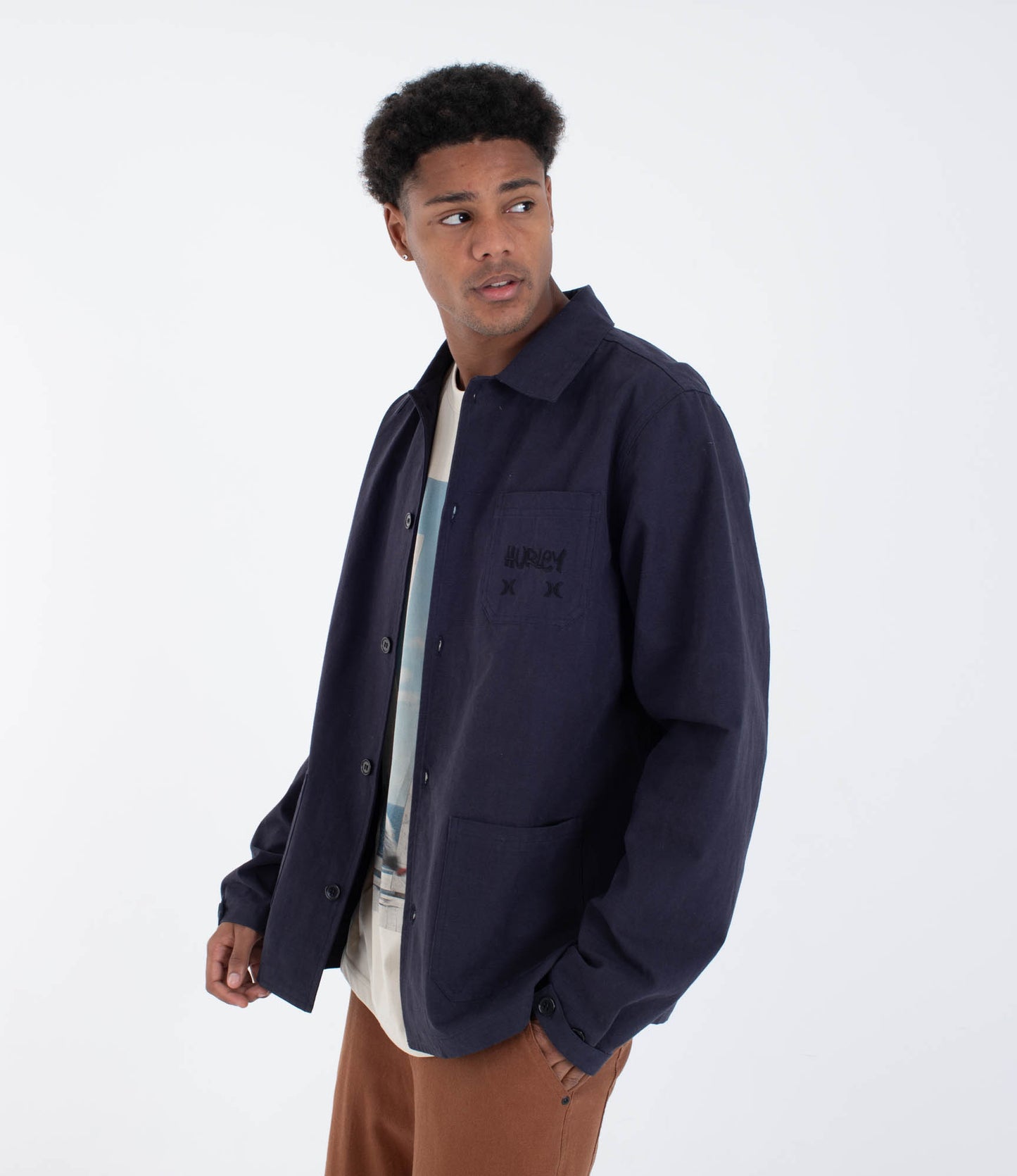 Dark Slate Gray ג'קט לגברים Upper HURLEY