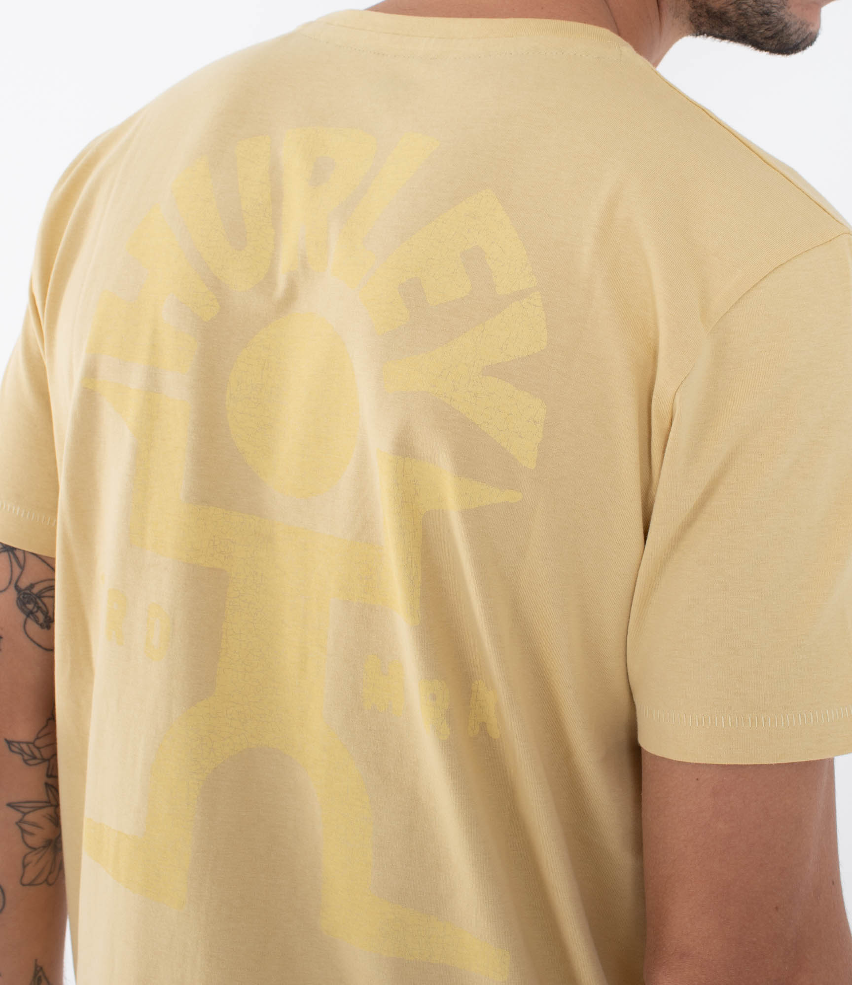 Tan טי שירט קצרה לגברים Dancer HURLEY