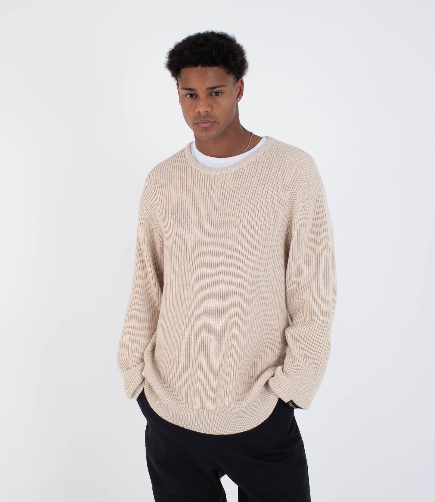 Light Gray סריג לגברים Reunion HURLEY