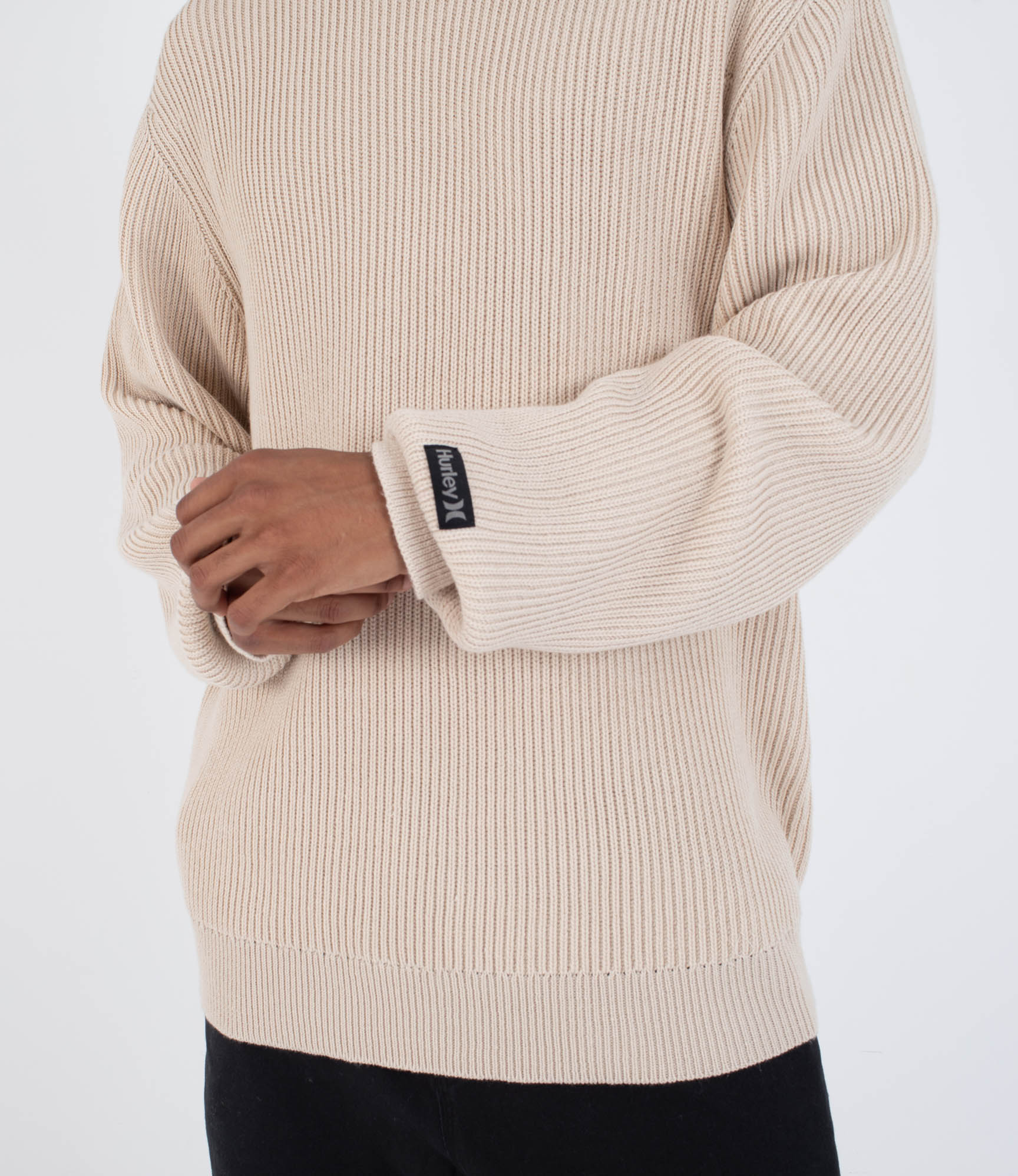 Light Gray סריג לגברים Reunion HURLEY