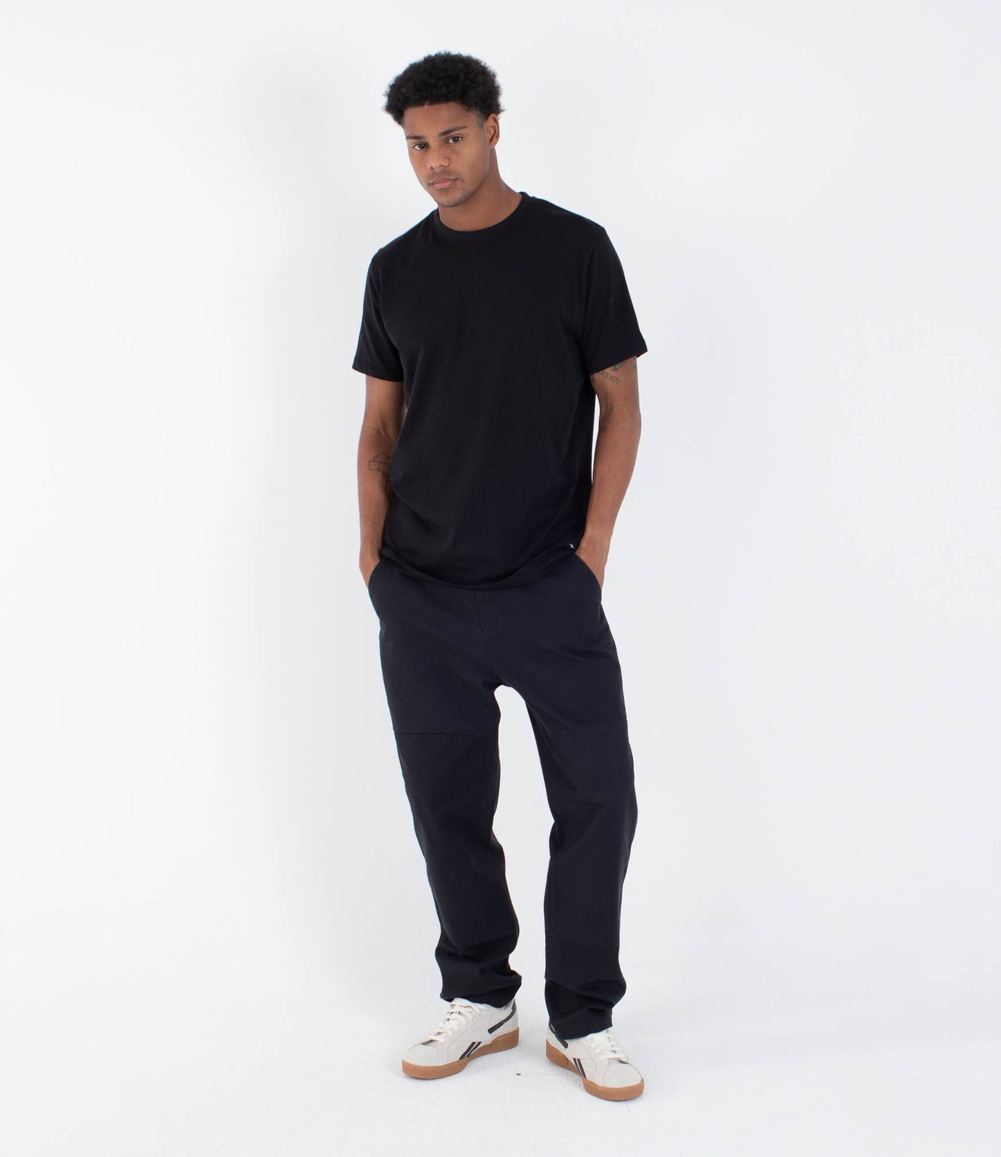 White Smoke טי שירט קצרה לגברים Low Tide HURLEY