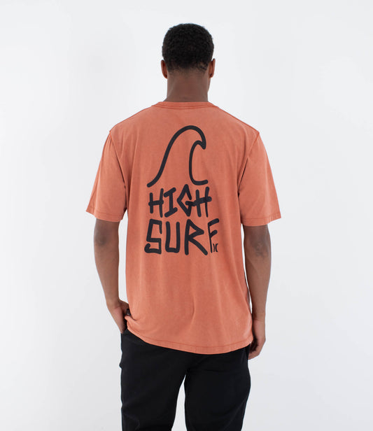 Lavender טי שירט קצרה לגברים M Sider HURLEY