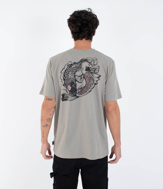 Lavender טי שירט קצרה לגברים Tatto HURLEY