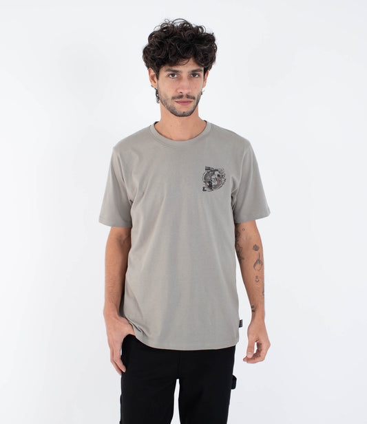 Lavender טי שירט קצרה לגברים Tatto HURLEY