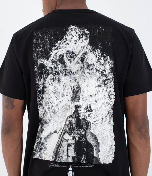 Lavender טי שירט קצרה לגברים Nazare HURLEY