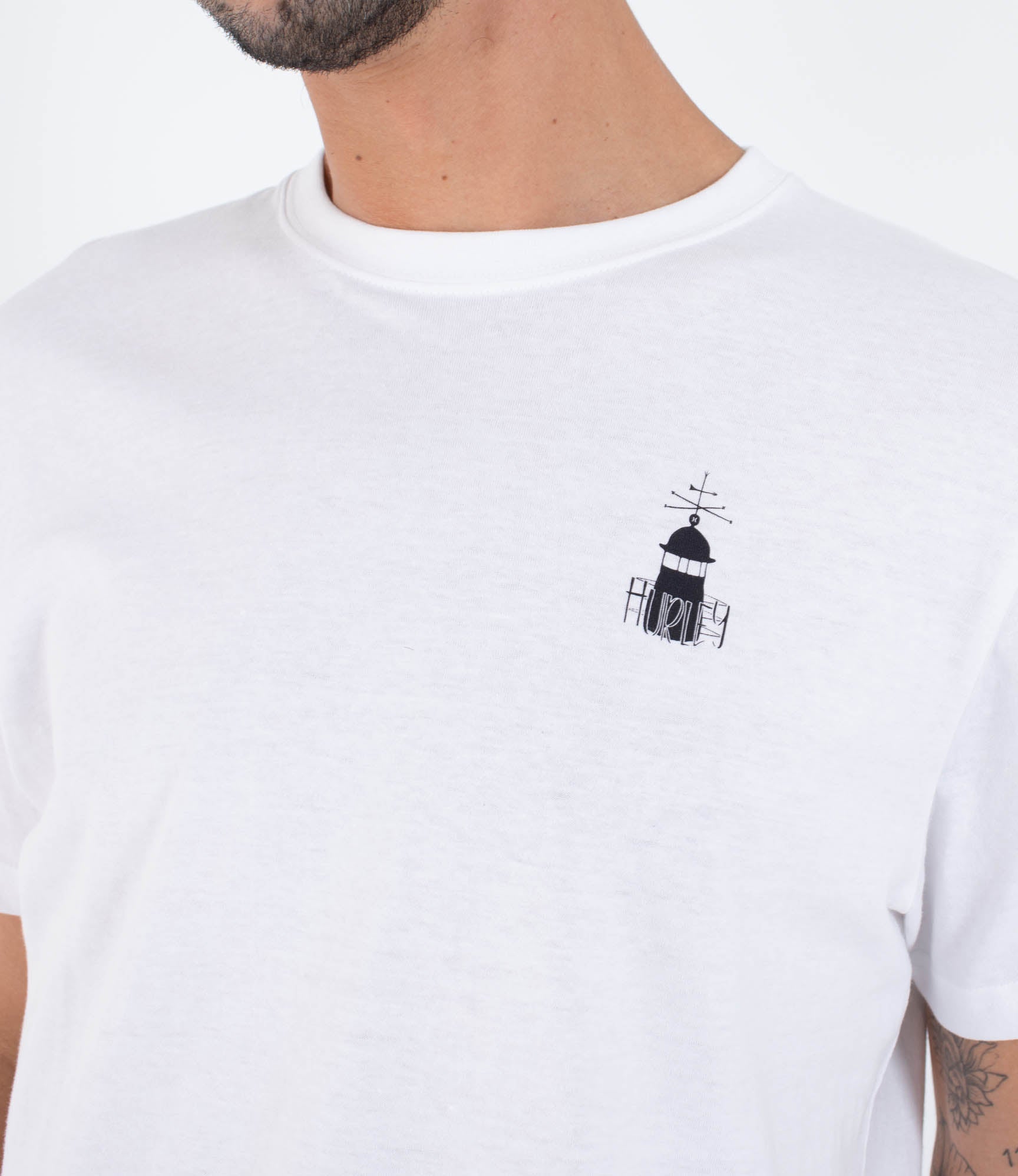 Lavender טי שירט קצרה לגברים Nazare HURLEY