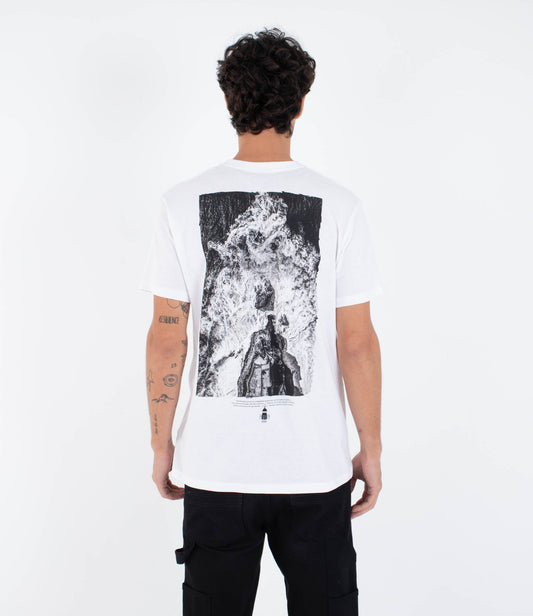 White Smoke טי שירט קצרה לגברים Nazare HURLEY