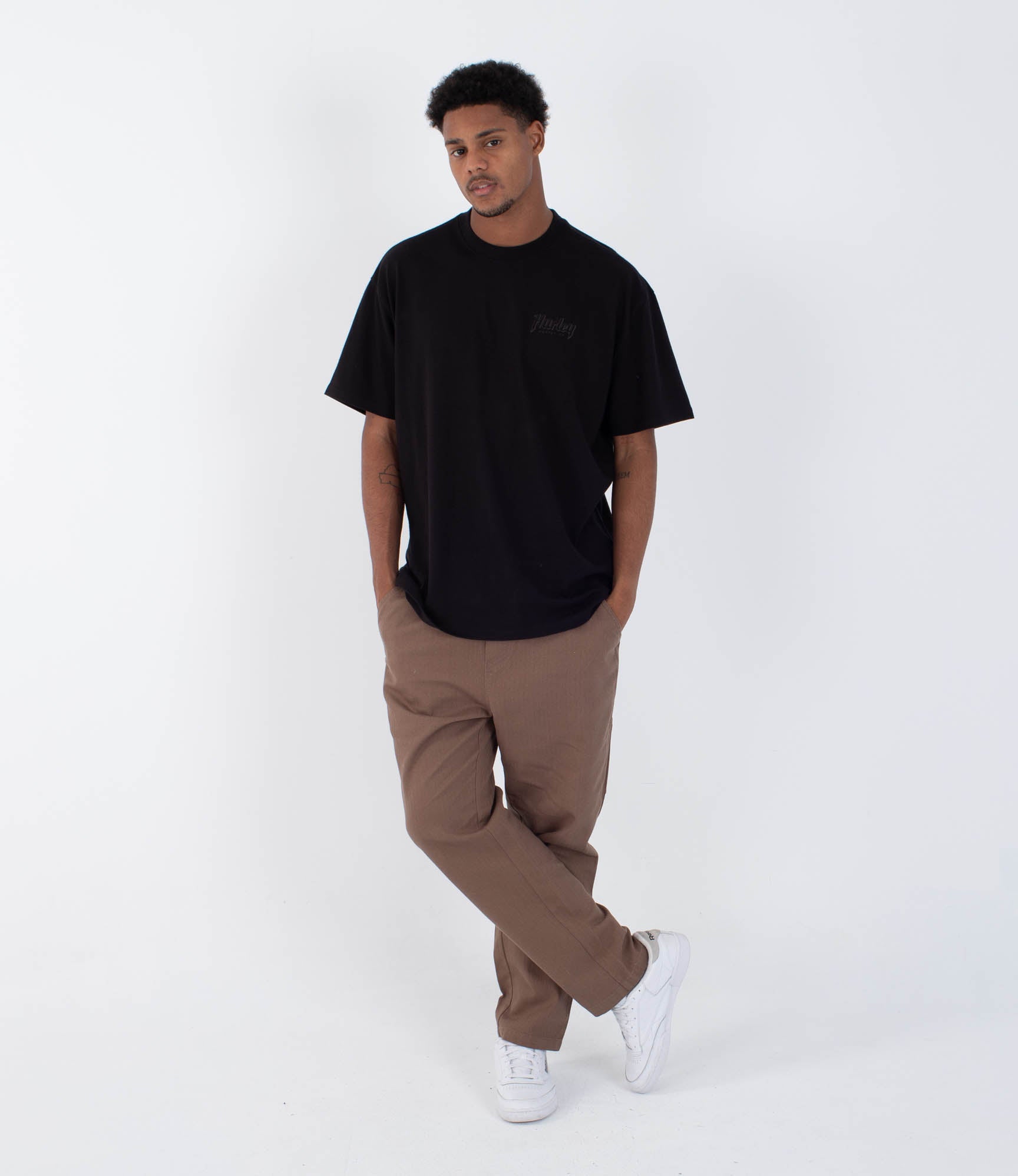 Lavender טי שירט קצרה לגברים Built HURLEY