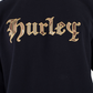 Black סווטשירט לגברים Fleece Crew HURLEY