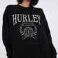 Black סווטשירט לנשים Global HURLEY