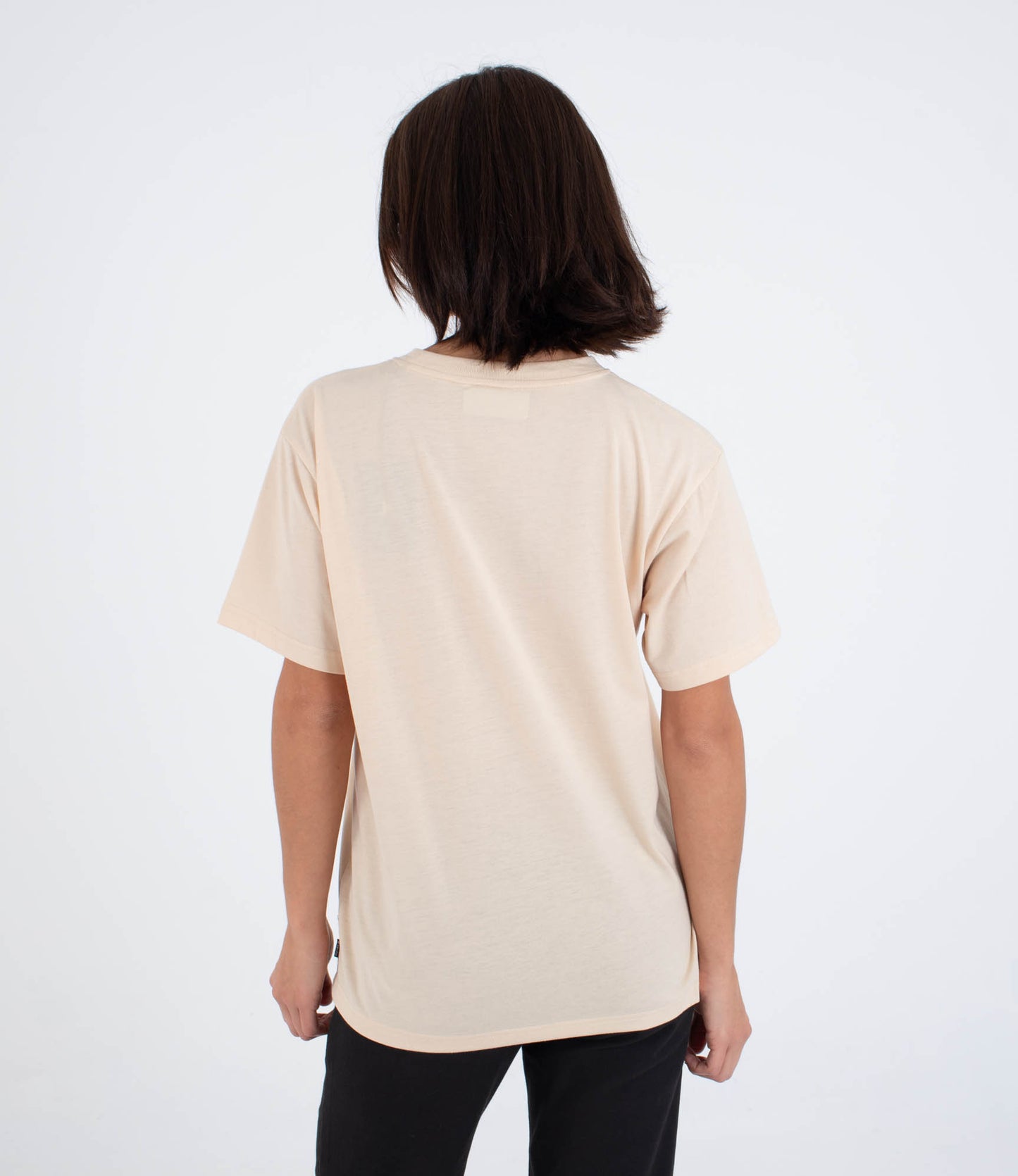 Lavender טי שירט קצרה לנשים Script HURLEY