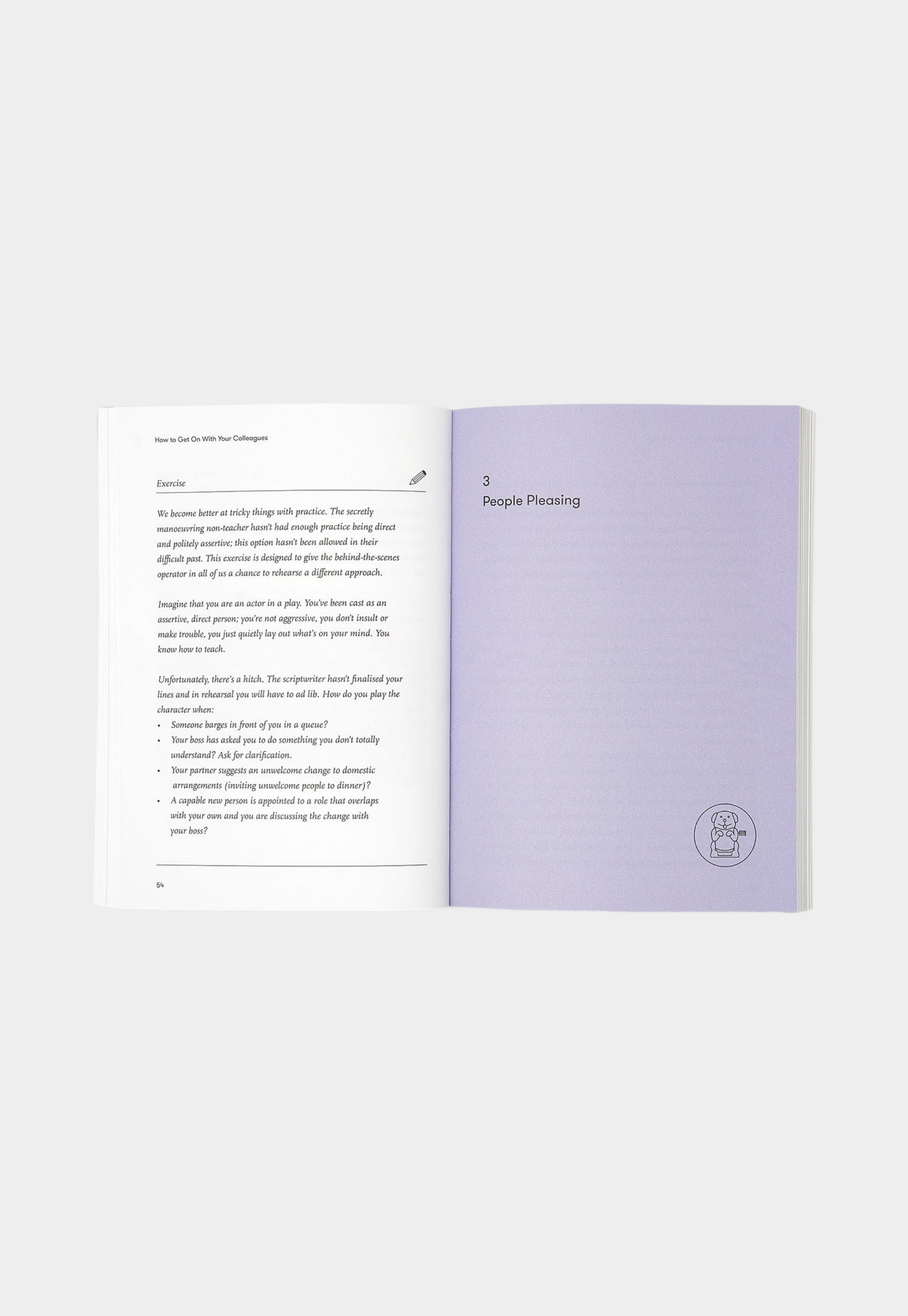 Lavender ספר How To Get On With Your Colleagues THE SCHOOL OF LIFE