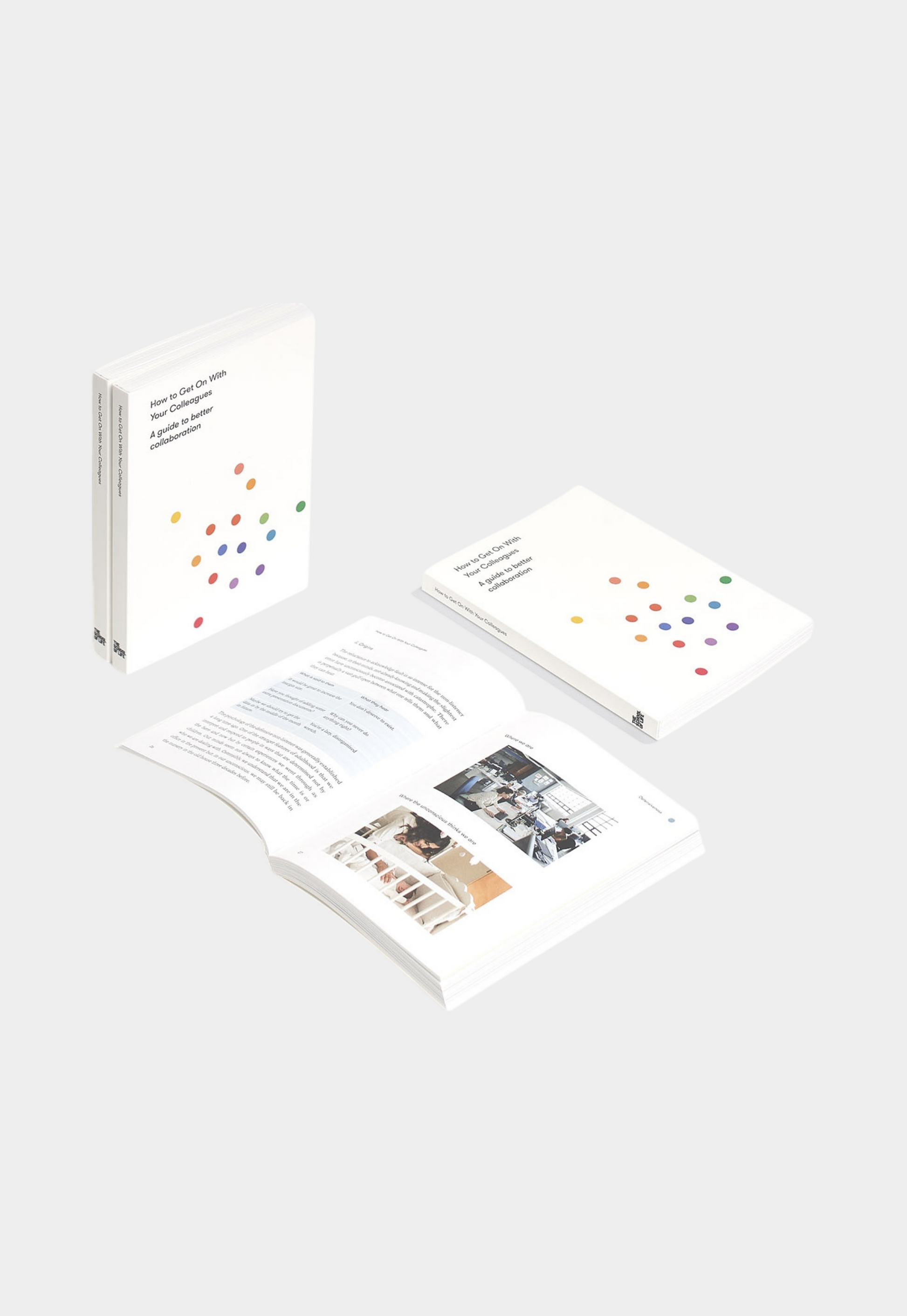 White Smoke ספר How To Get On With Your Colleagues THE SCHOOL OF LIFE