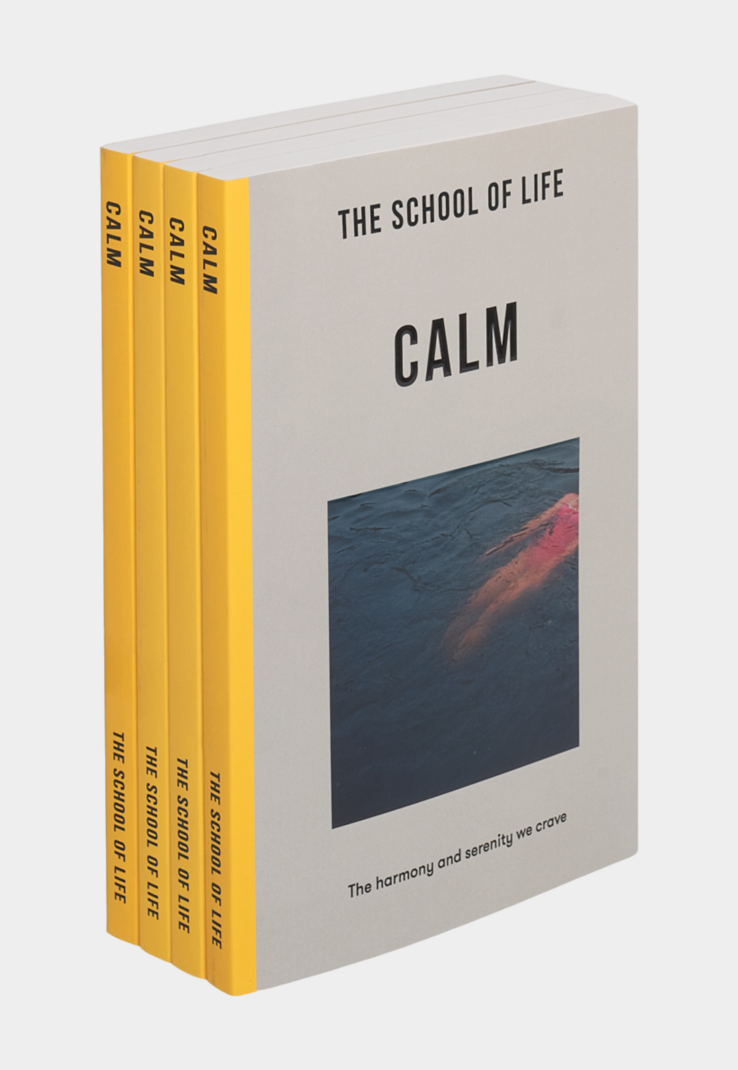 Light Gray ספר Calm THE SCHOOL OF LIFE