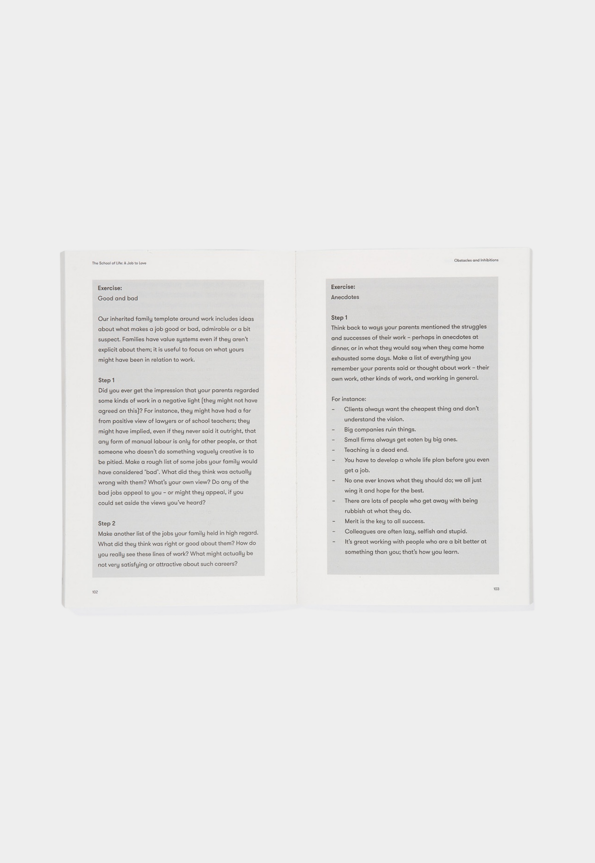 Lavender ספר A Job To Love THE SCHOOL OF LIFE