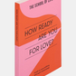 Misty Rose ספר How Ready Are You For Love? THE SCHOOL OF LIFE