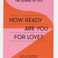 Pink ספר How Ready Are You For Love? THE SCHOOL OF LIFE