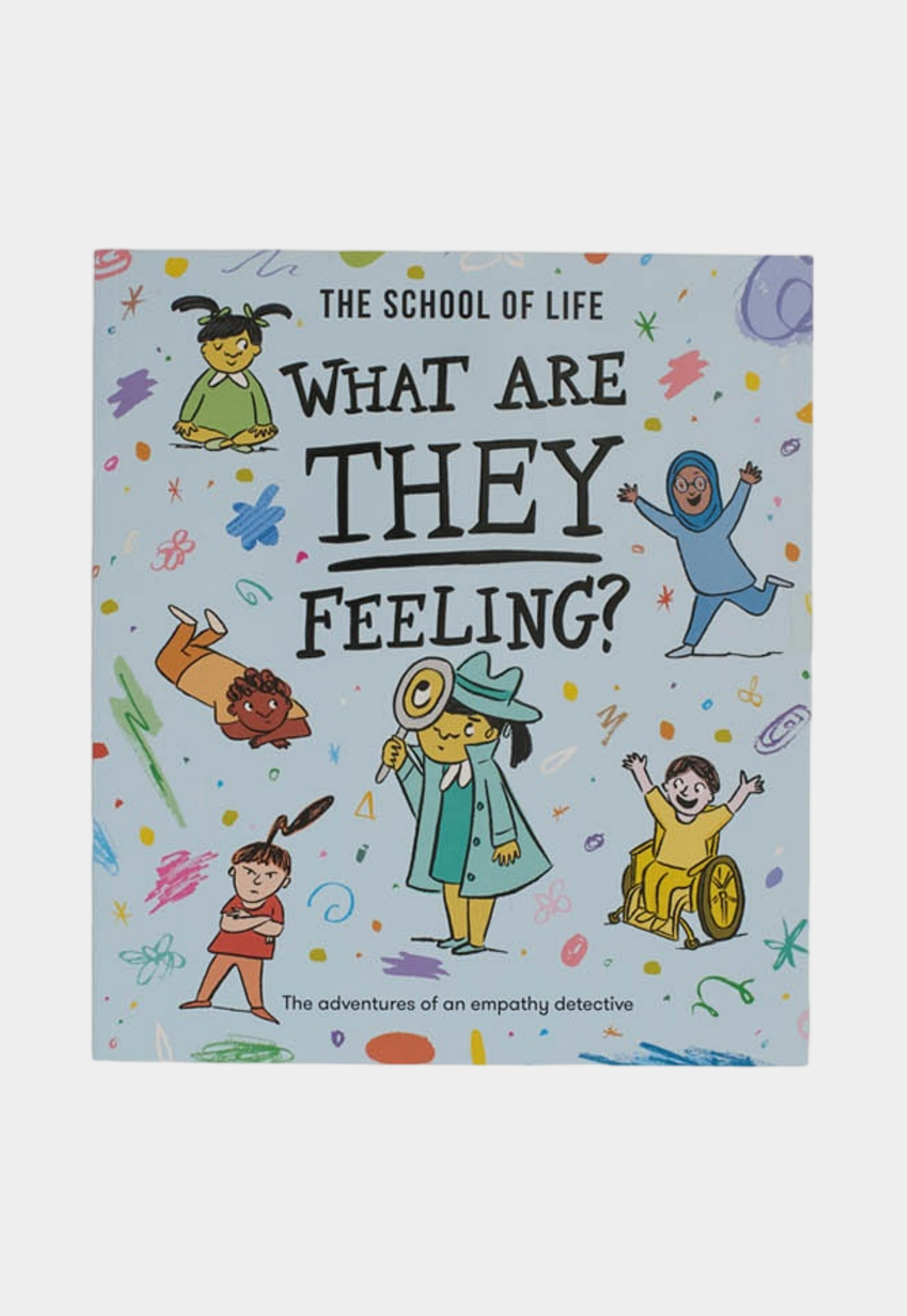 Light Gray ספר לילדים What Are They Feeling? THE SCHOOL OF LIFE