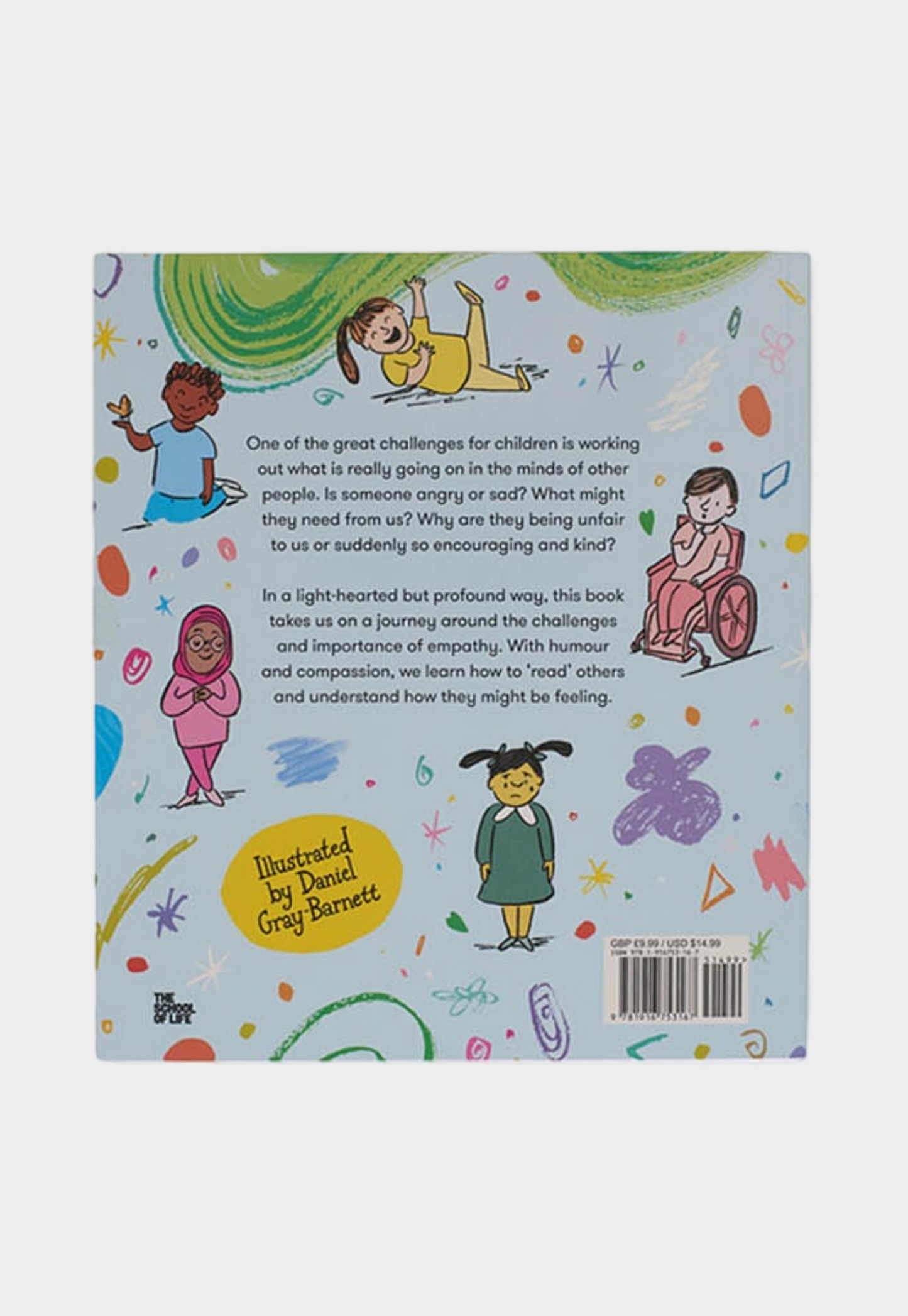 Light Gray ספר לילדים What Are They Feeling? THE SCHOOL OF LIFE