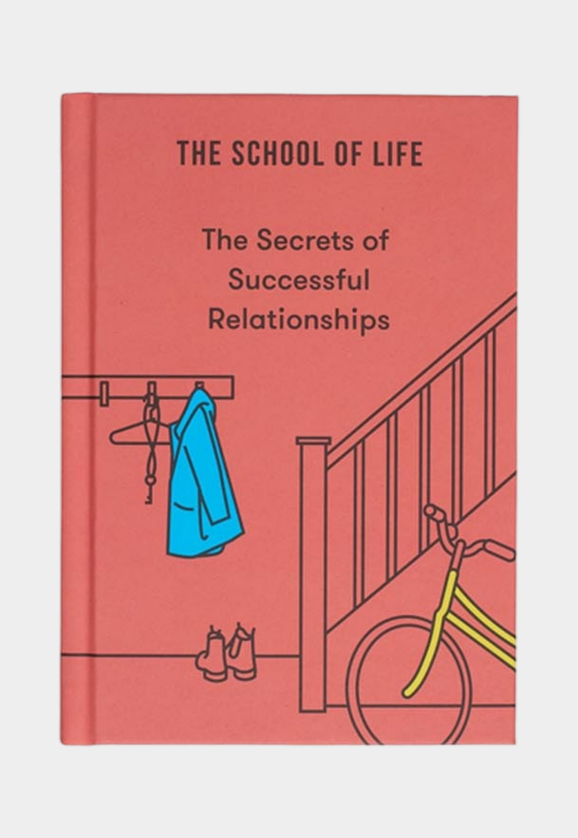 Light Coral ספר The Secrets Of Successful Relationships THE SCHOOL OF LIFE