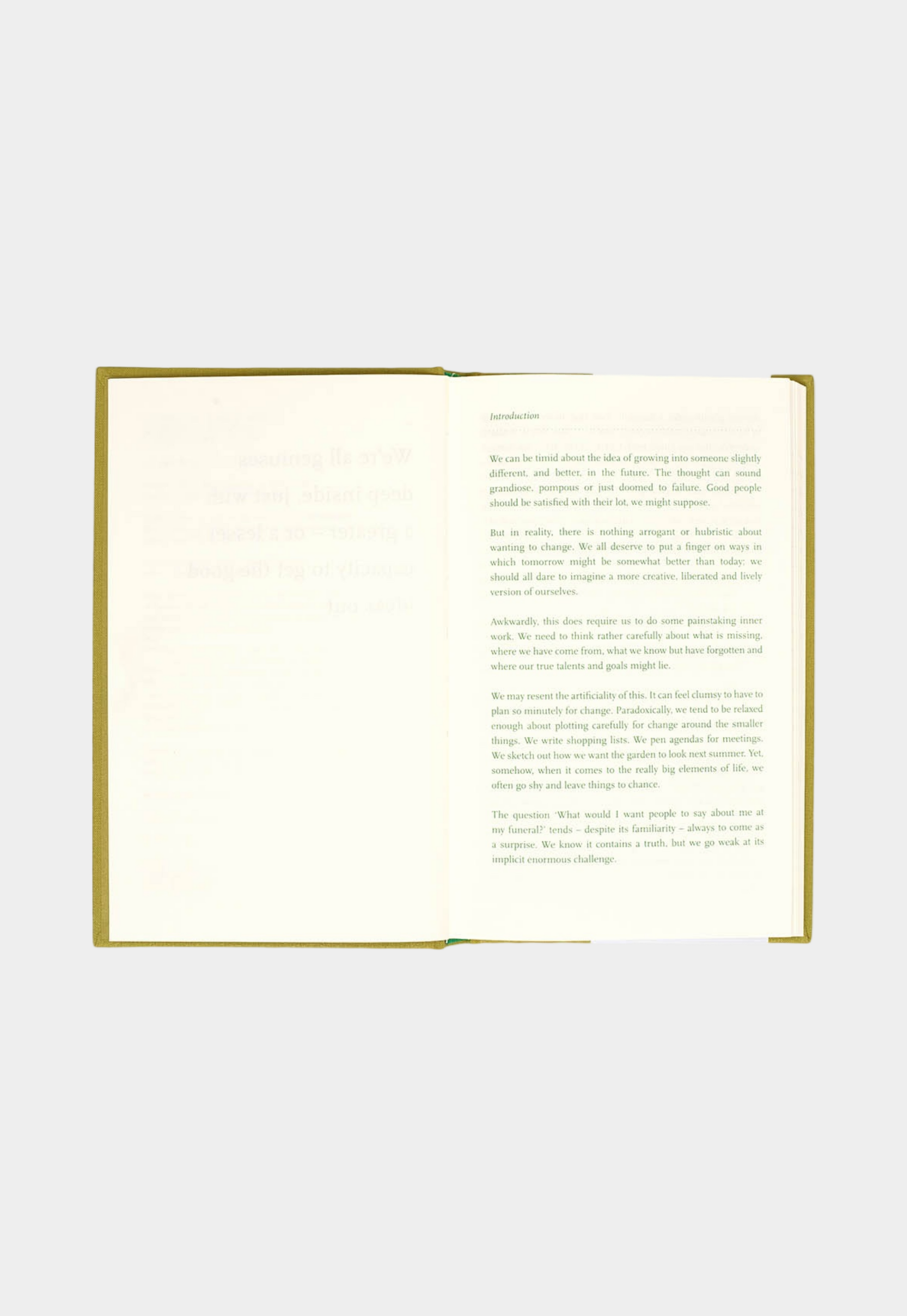 White Smoke ספר התפתחות אישית Self Improvement Journal THE SCHOOL OF LIFE