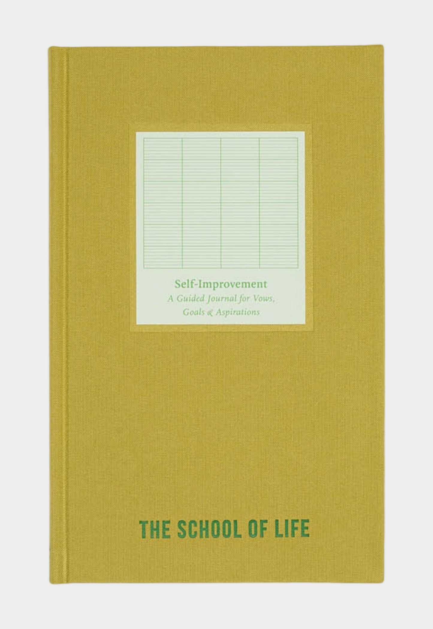 Beige ספר התפתחות אישית Self Improvement Journal THE SCHOOL OF LIFE