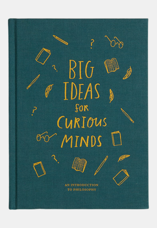 Antique White ספר ילדים Big Ideas For Curious Minds THE SCHOOL OF LIFE