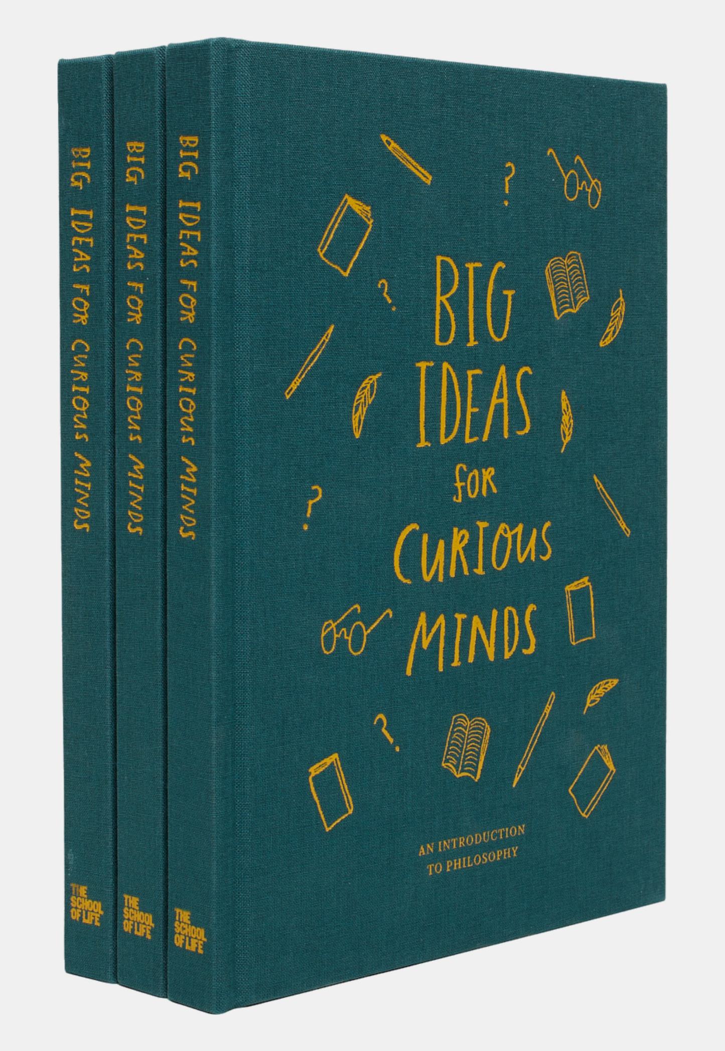 Antique White ספר ילדים Big Ideas For Curious Minds THE SCHOOL OF LIFE