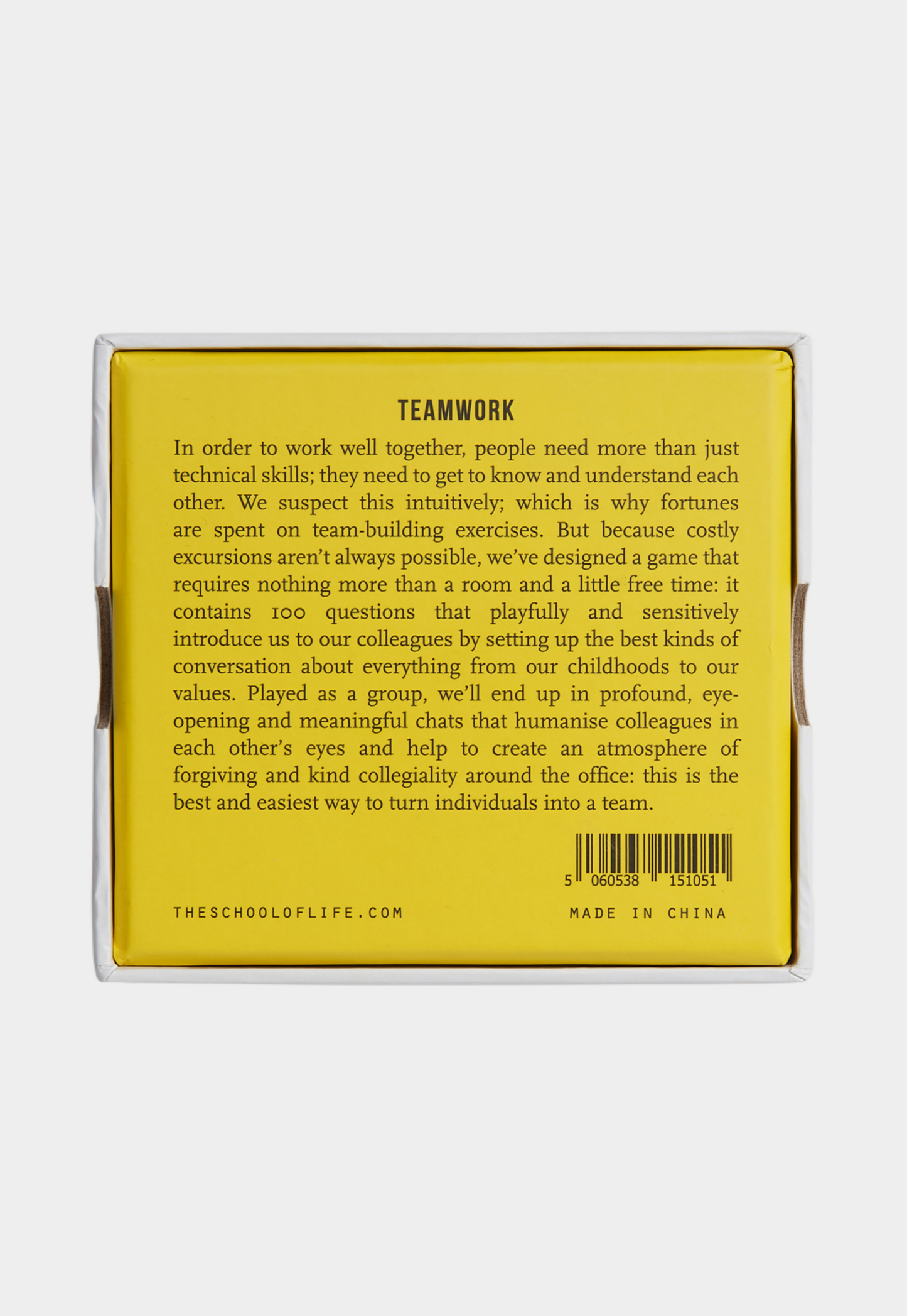 Lavender משחק קלפים וקובייה Teamwork THE SCHOOL OF LIFE