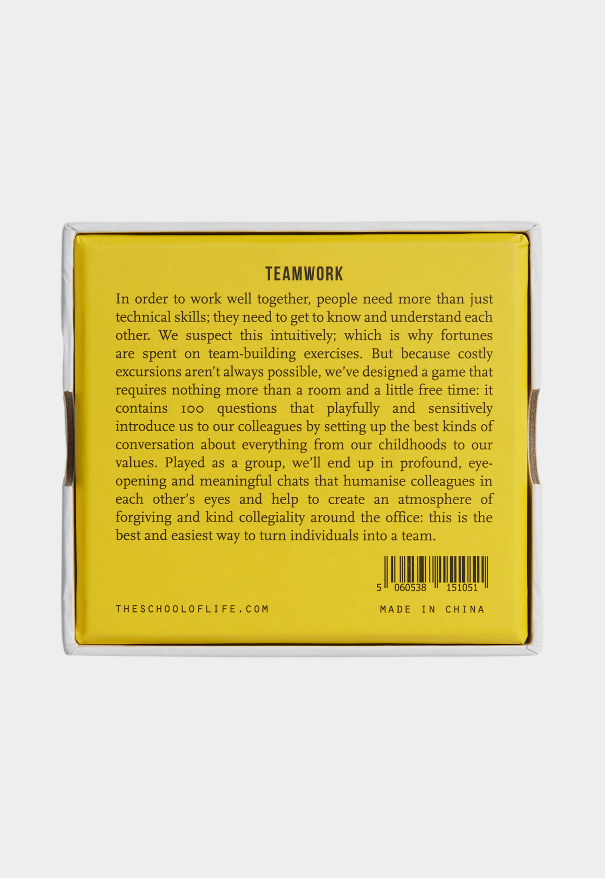 Lavender משחק קלפים וקובייה Teamwork THE SCHOOL OF LIFE