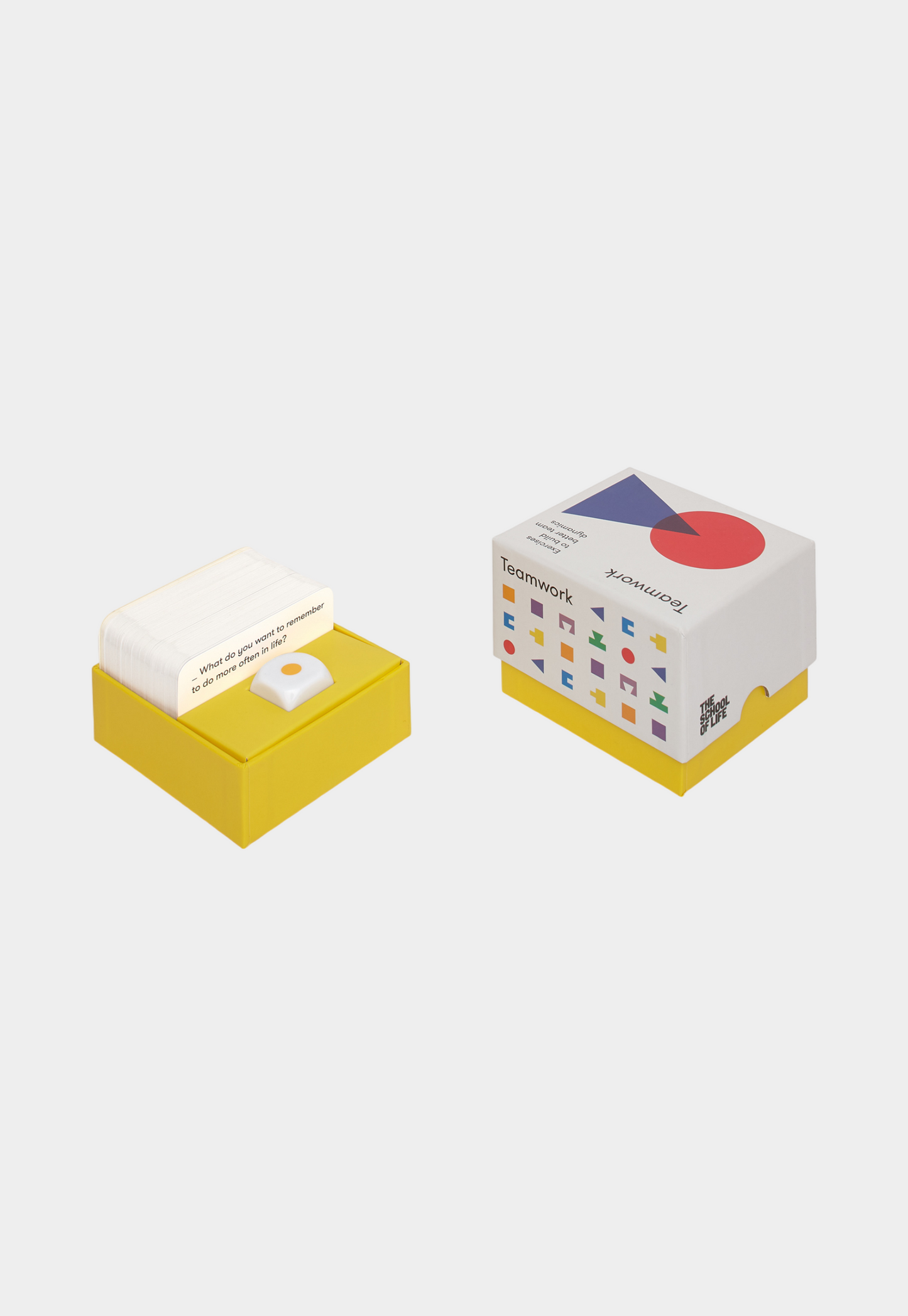 Lavender משחק קלפים וקובייה Teamwork THE SCHOOL OF LIFE