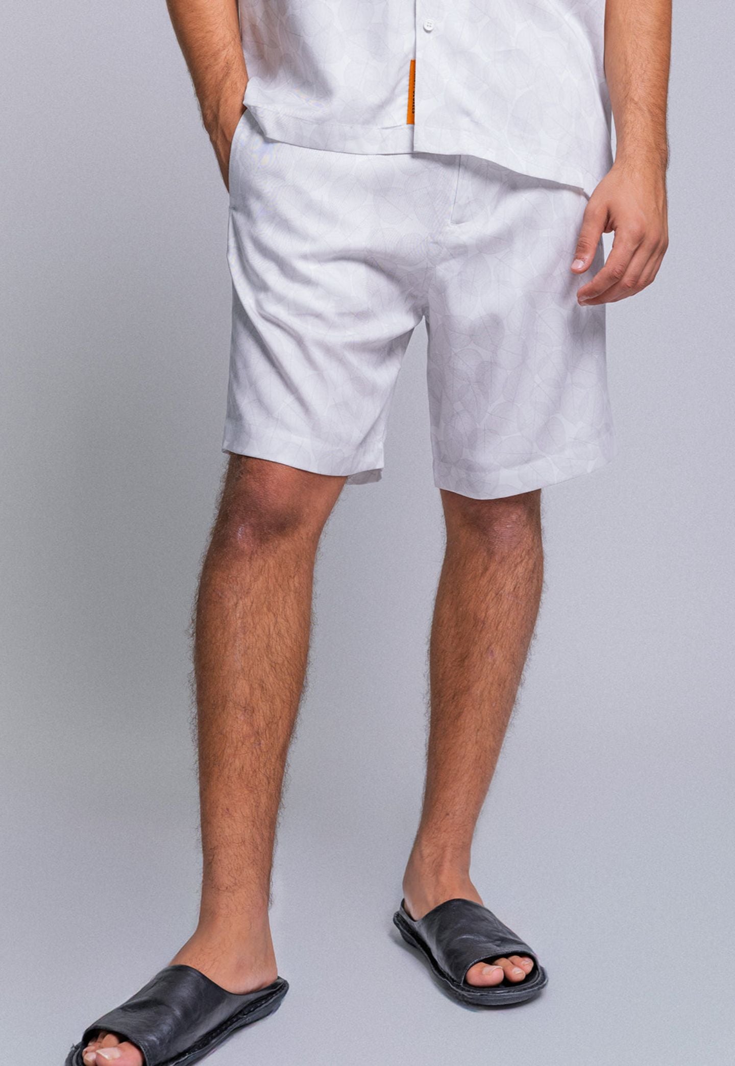 Gray מכנסיים קצרים לגברים 30 Beach THIRTY DEGREES