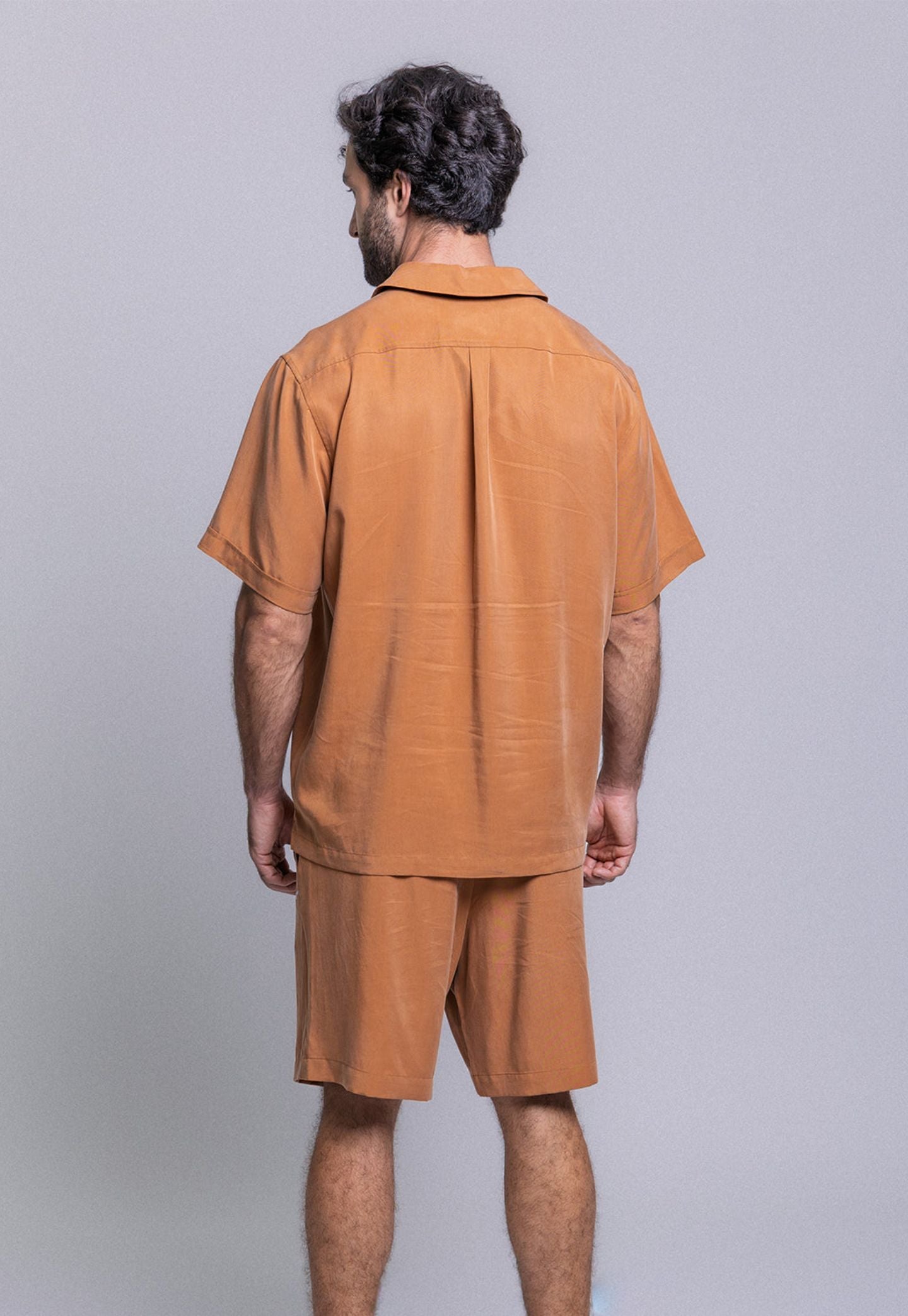 Gray חולצה קצרה לגברים 30 Beach THIRTY DEGREES