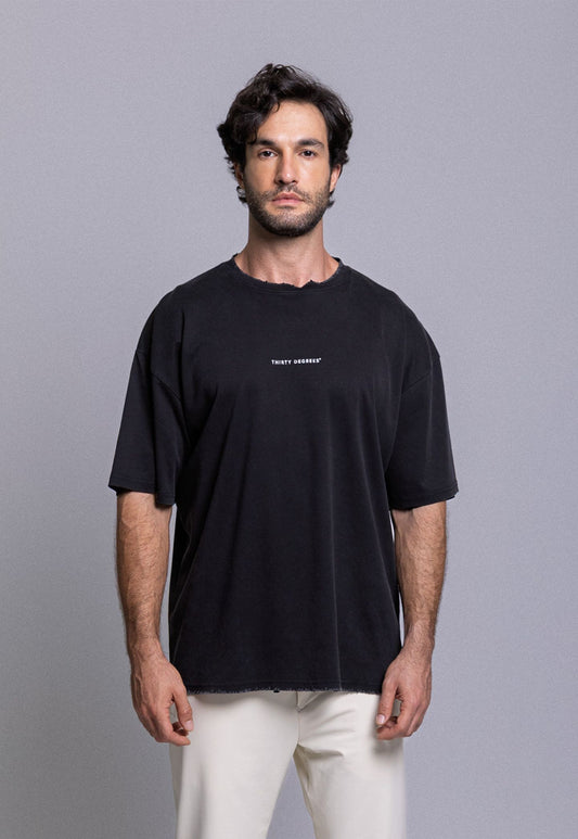 Dark Gray טי שירט לגברים Basketball Graphic THIRTY DEGREES