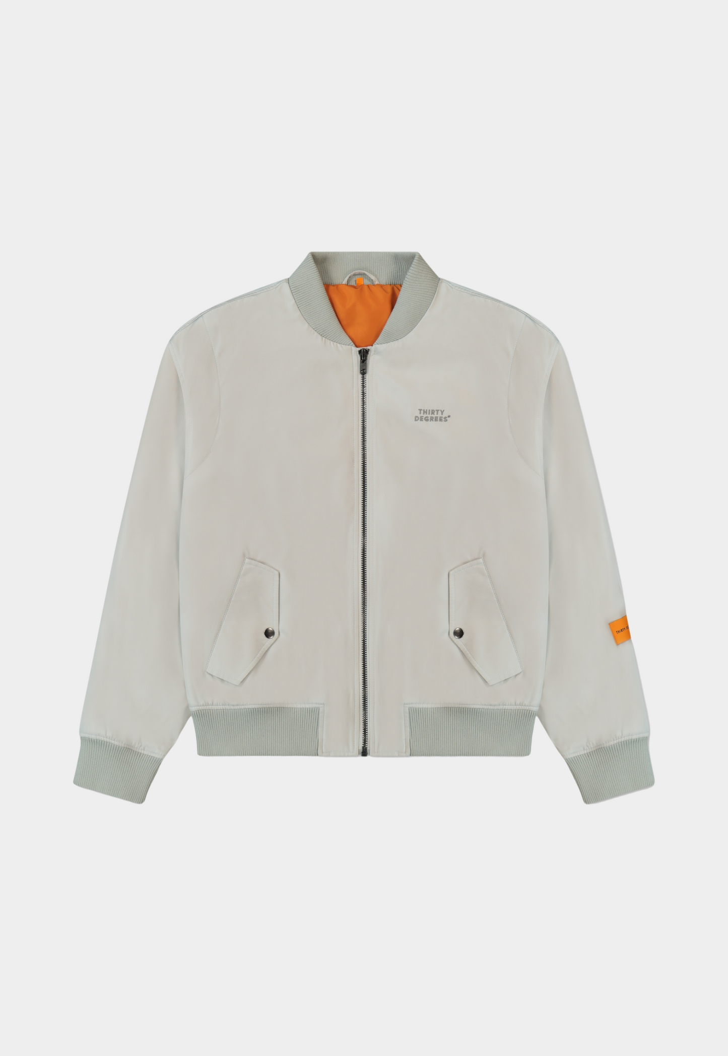 Light Gray ג'קט לגברים / נשים Basketball THIRTY DEGREES